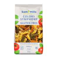Makaron kukurydziany z pomidorami i szpinakiem świderki bezglutenowy  400g SAM MILLS