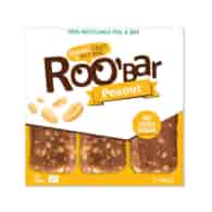 Batony orzechowe RAW bez cukru 3x30g ROOBAR BIO
