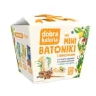 Mini batoniki z nerkowcami mix bez cukru 187g DOBRA KALORIA