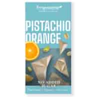 Czekolada pistacjowa z pomarańczą bez cukru 60g BENJAMISSIMO BIO