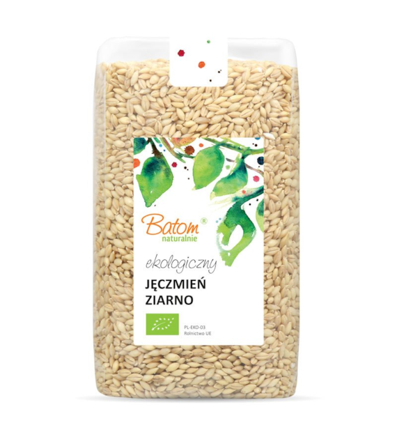 Jęczmień ziarno 1kg BATOM BIO