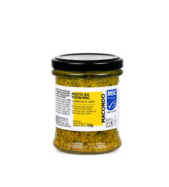 Pesto z tuńczykiem i cukinią 155 g MACONDO
