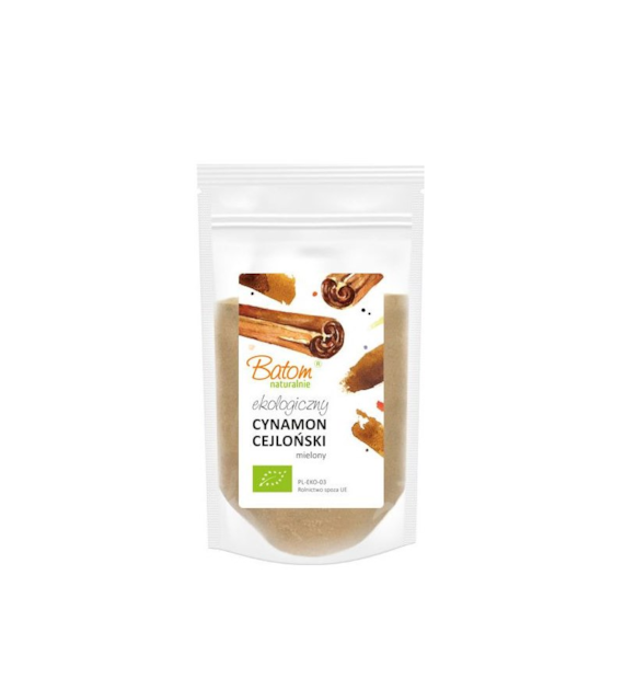 Cynamon cejloński mielony Tanzania 500g BATOM BIO