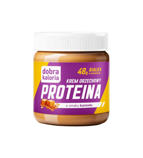 Krem proteinowy orzechowy Karmel bez cukru 200g DOBRA KALORIA