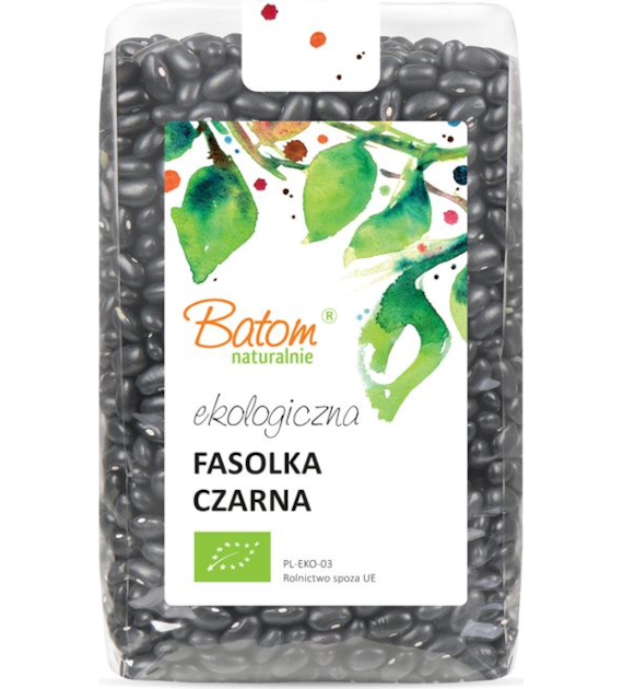 Fasola czarna 500g BATOM BIO