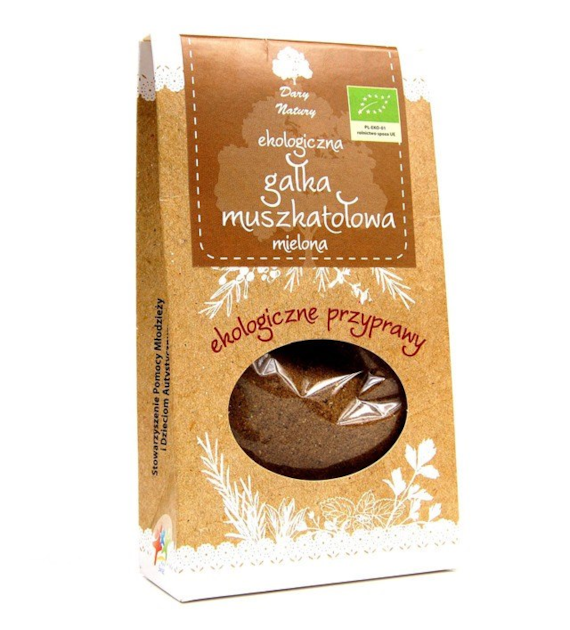 Gałka muszkatołowa mielona 30g DARY NATURY BIO