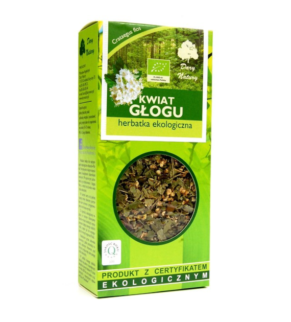 Herbatka Kwiat Głogu 50g DARY NATURY BIO
