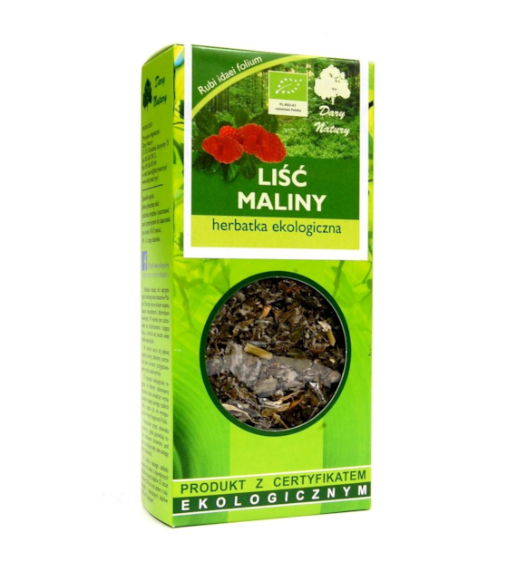 Herbatka Malina liść 25g DARY NATURY BIO