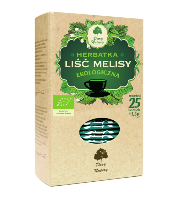 Herbatka Melisa liść ekspres 25T DARY NATURY BIO
