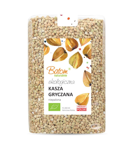 Kasza gryczana niepalona 1kg BATOM BIO