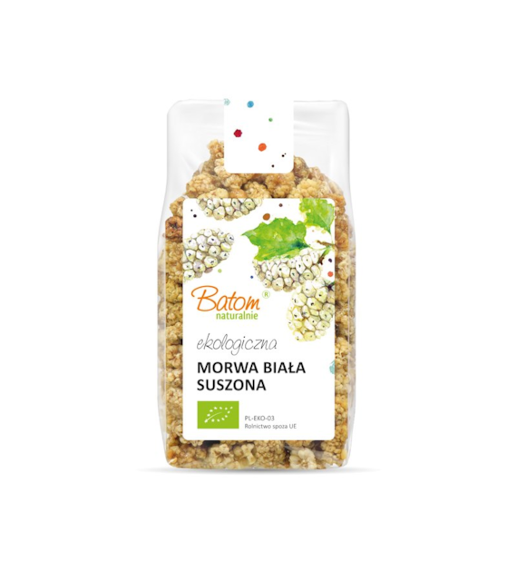 Morwa biała suszona 125g BATOM BIO