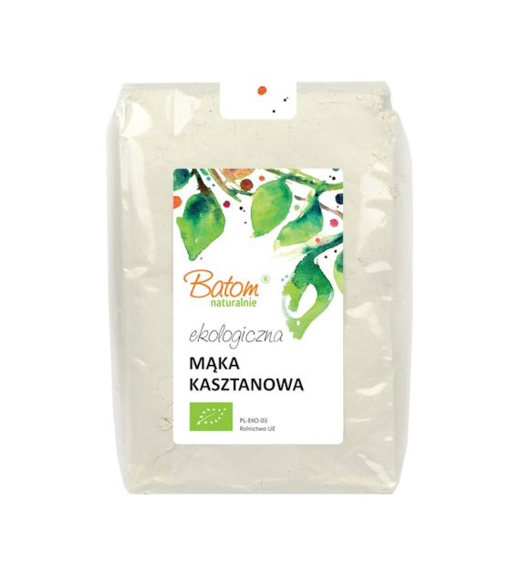 Mąka kasztanowa 500g BATOM BIO