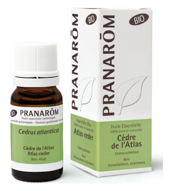 Olejek eteryczny cedrowy Cedr atlaski Cedrus atlantica 10ml PRANARÔM EKO
