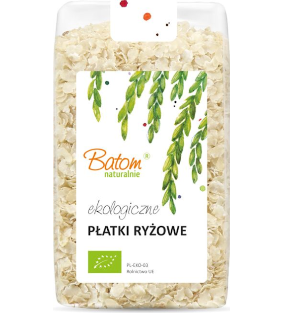 Płatki ryżowe 250g BATOM BIO