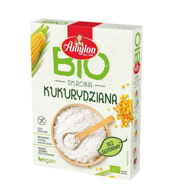 Skrobia kukurydziana 200g AMYLON BIO