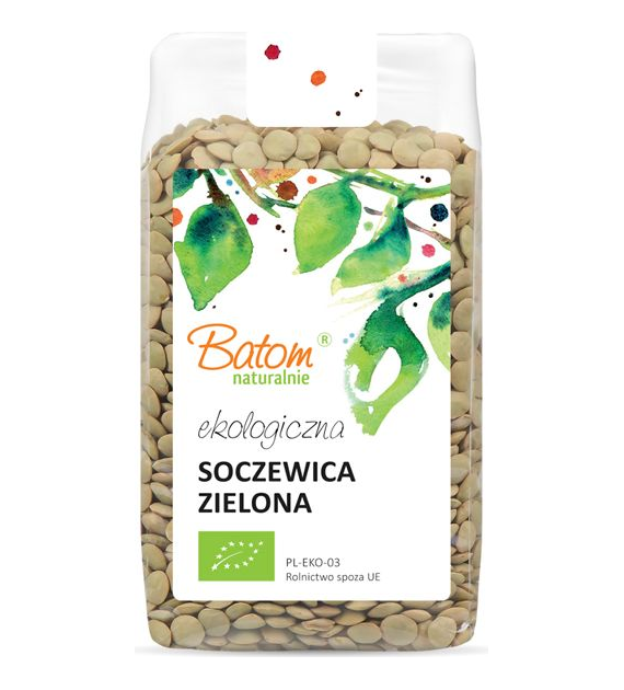 Soczewica zielona 250g BATOM BIO