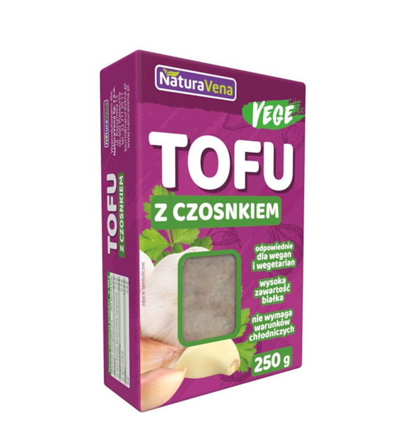 Tofu czosnkowe 250g NATURAVENA
