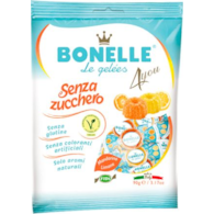 Żelki cytryna & mandarynka bez cukru 90g BONELLE