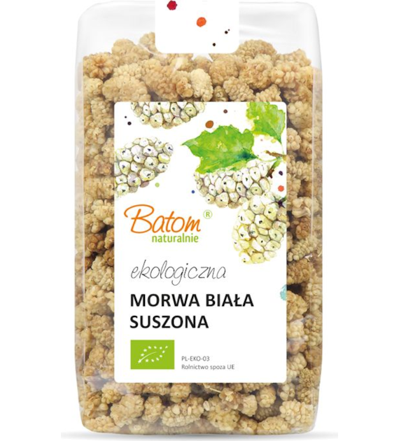 Morwa biała suszona 250g BATOM BIO