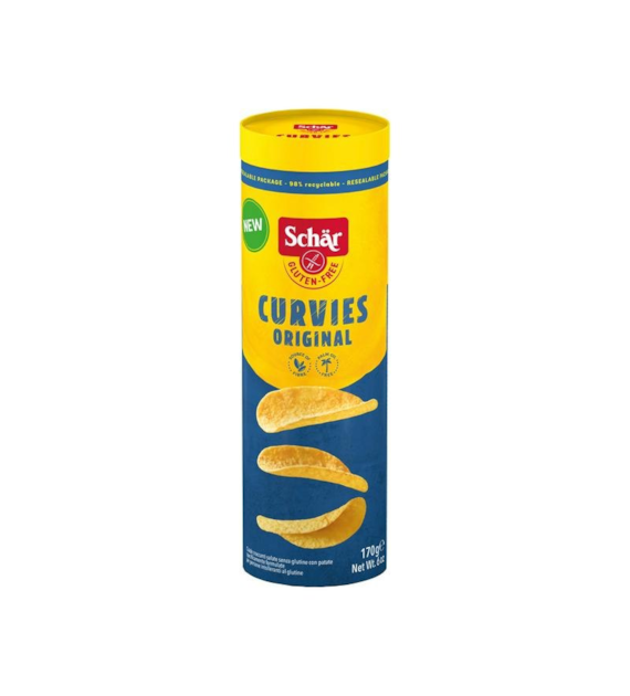 Chipsy ziemniaczane naturalne bezglutenowe 170g SCHAR