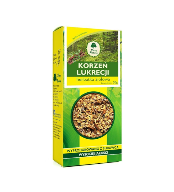 Herbatka Lukrecja korzeń 50g DARY NATURY