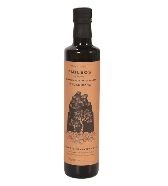 Oliwa z oliwek extra virgin / Grecja 750ml PHILEOS BIO