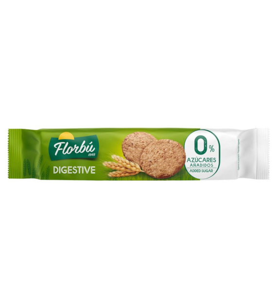Ciasteczka kruche pełnoziarniste bez dodatku cukru 150g FLORBU