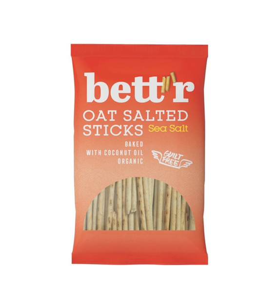 Paluszki owsiane z solą morską 50g BETTR BIO