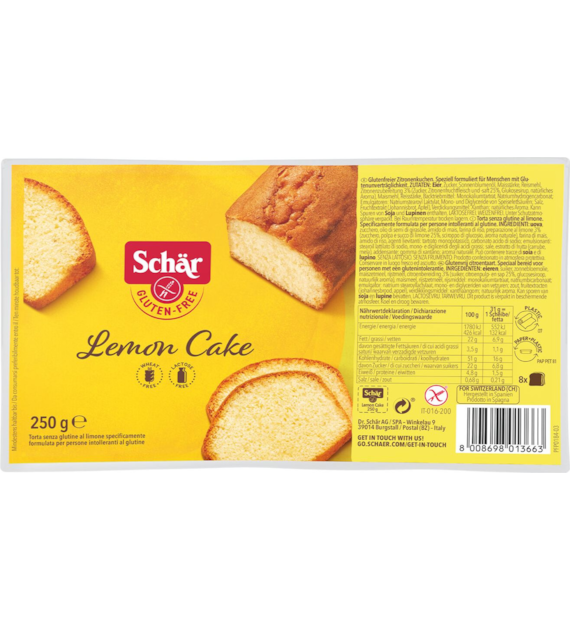Ciasto cytrynowe bezglutenowe 250g SCHÄR