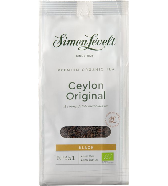 Herbata Ceylon Original czarna 90g SIMON LÈVELT BIO