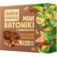 Mini batoniki z nerkowców à la piernik korzenny bez cukru 102g DOBRA KALORIA