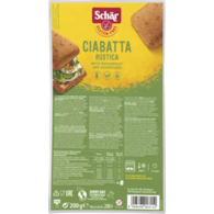 Bułki ciabatta wieloziarniste bezglutenowe 200g SCHÄR