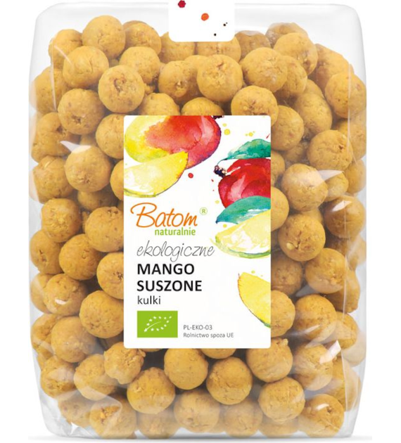 Mango suszone kulki 1kg BATOM BIO