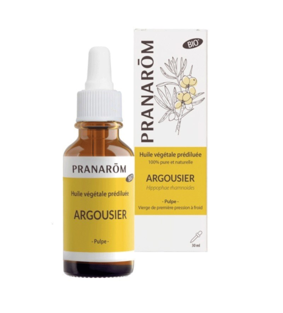 Olej z rokitnika Hippophae rhamnoides kroplomierz 30ml PRANARÔM EKO