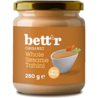 Pasta sezamowa Tahini ciemne 250g BETTR BIO