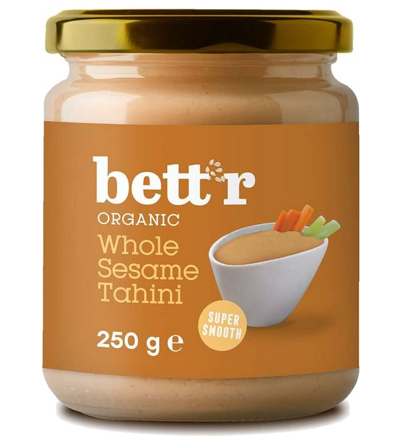 Pasta sezamowa Tahini ciemne 250g BETTR BIO