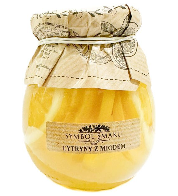 Cytryny w syropie z miodem 260g SYMBOL SMAKU