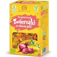 Makaron kukurydziany Zwierzaki dla dzieci bezglutenowy 250g BARTOLINI BIO