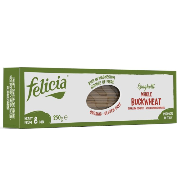 Makaron gryczany spaghetti bezglutenowy 250g FELICIA BIO