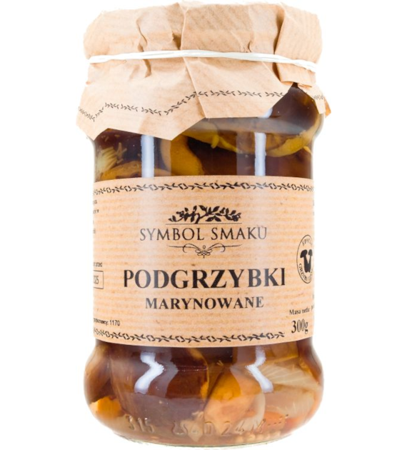 Grzyby marynowane Podgrzybki w occie 300 g SYMBOL SMAKU