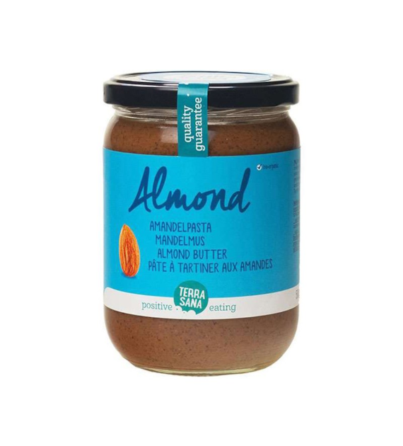 Masło migdałowe 100% 500g TERRASANA BIO