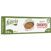 Makaron z ciecierzycy spaghetti bezglutenowy 250g FELICIA BIO