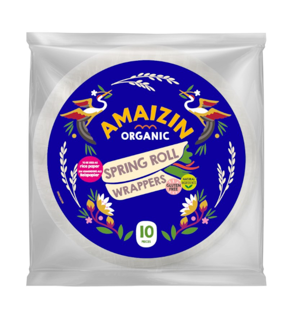 Papier ryżowy z tapioką Spring rolls 10 szt. AMAIZIN BIO