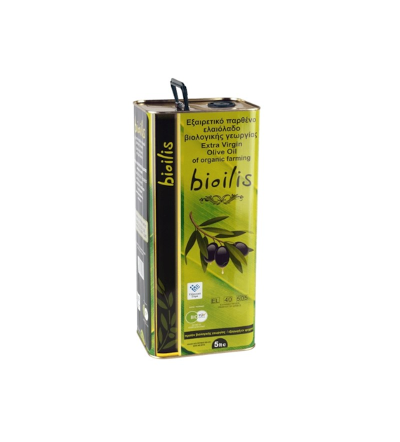 Oliwa z oliwek extra virgin grecka puszka 5l BIOILIS BIO