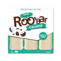 Batony kokosowe RAW bezglutenowe 3x30g ROOBAR BIO