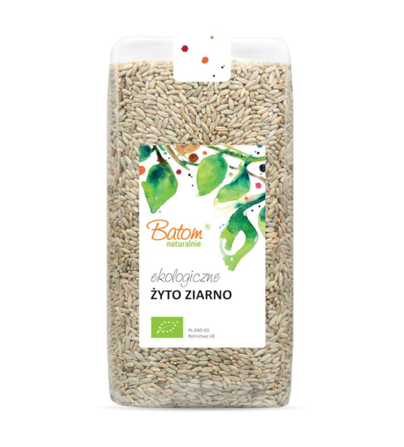 Żyto ziarno 1kg BATOM BIO