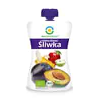 Mus owocowy śliwka jabłko banan bez cukru 200g BIOFOOD BIO