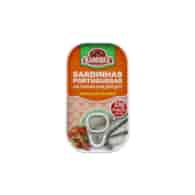 Sardynki portugalskie w pikantnym sosie pomidorowym konserwa 125g RAMIREZ