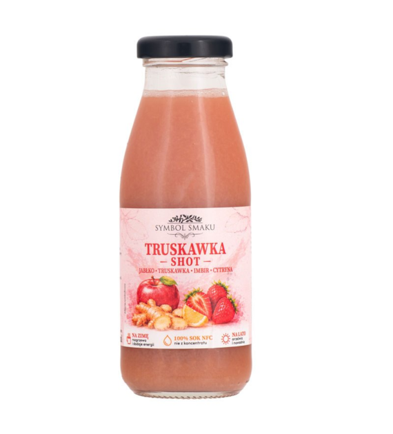 Owocowy shot TRUSKAWKA 250ml SYMBOL SMAKU