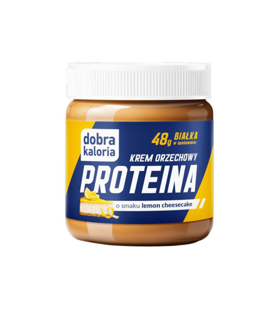 Krem proteinowy orzechowy Lemon cheesecake bez cukru 200g DOBRA KALORIA